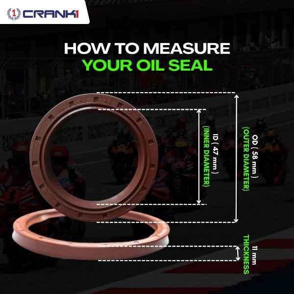 Crank1-Fork Dust Seals Pair For Kawasaki Ninja 1000 (2015-2019)– CPD57-115