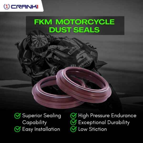 Crank1-Fork Dust Seals Pair For Kawasaki Ninja 1000 (2015-2019)– CPD57-115