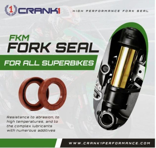 Crank1 Fork Oil Seals Pair For Suzuki M1800R Intruder 2006-2014 CPF465811
