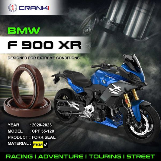 Crank1-Fork Oil Seals Pair BMW F900 XR (2020-2023)-CPF55-120