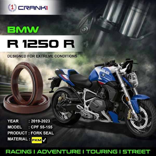 Crank1-Fork Oil Seals Pair  BMW R 1250 R (2019-2023)-CPF55-155