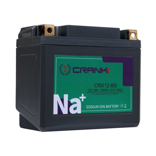 Crank1 Premium Sodium-Ion Battery–Factory Activated for - CRX12-BS