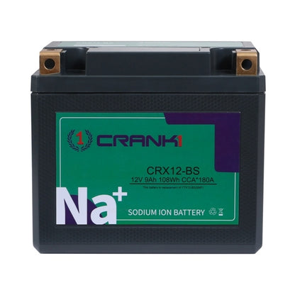 Crank1 Premium Sodium-Ion Battery–Factory Activated for - CRX12-BS
