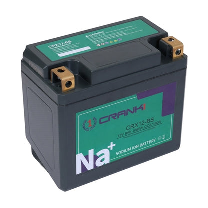 Crank1 Premium Sodium-Ion Battery–Factory Activated for Triumph Bonneville T100 (2005-2025)- CRX12-BS