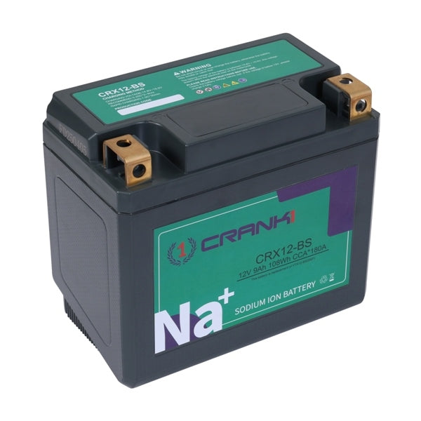 Crank1 Premium Sodium-Ion Battery–Factory Activated for Kawasaki Vulcan 900 Custo (2006-2025)- CRX12-BS
