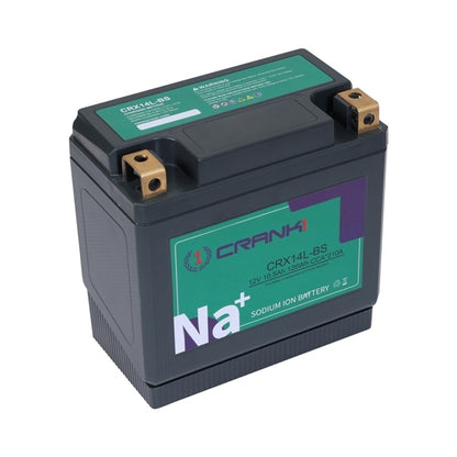Crank1 Premium Sodium-Ion Battery–Factory Activated for Harley Davidson 1200 Custom 2010-2025 - CRX14L-BS