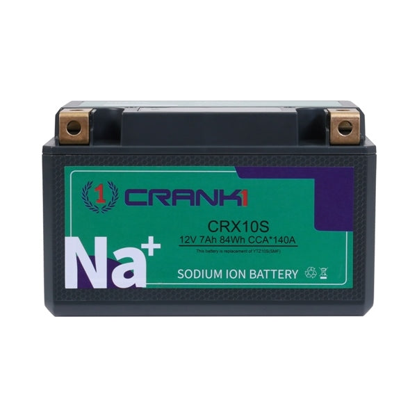 Crank1 Premium Sodium-Ion Battery–Factory Activated for Kawasaki ZX6R (2004–2014)-CRX10S