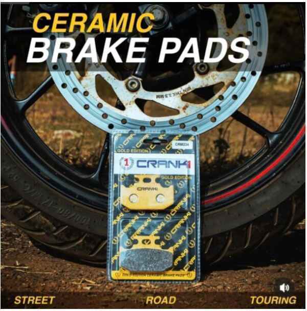Crank1 Ceramic Brake Pads For Honda CB 300R (2018-2021) Front-CRM679
