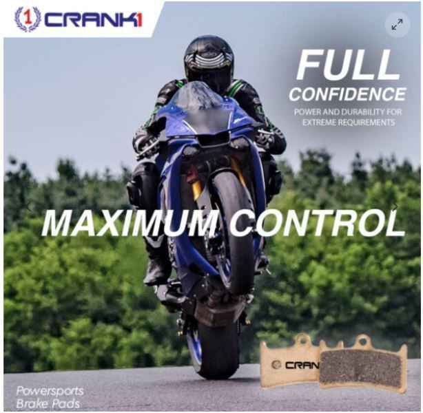 Crank1 Ceramic Brake Pads For Honda CB 300R (2018-2021) Front-CRM679