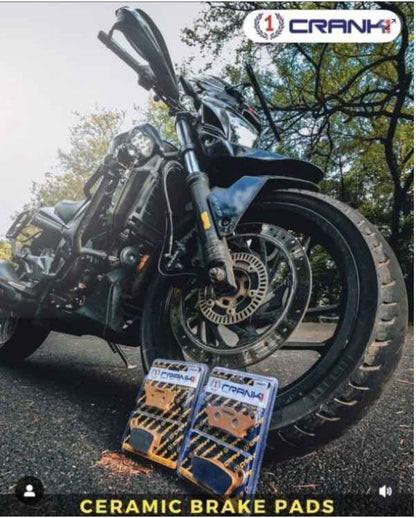 Crank1 Ceramic Brake Pads For Honda CB 300R (2018-2021) Front-CRM679