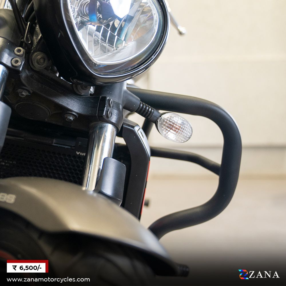 Crash Guard Texture Matt Black for Kawasaki Vulcan 650 - ZI-8309