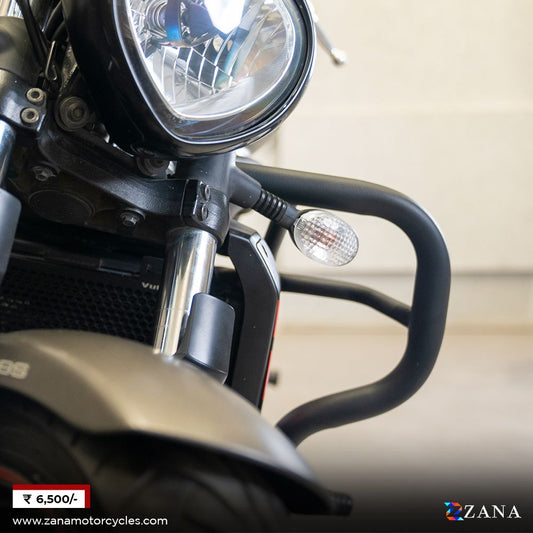 Crash Guard Texture Matt Black for Kawasaki Vulcan 650 - ZI-8309