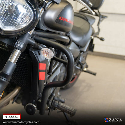 Crash Guard Texture Matt Black for Kawasaki Vulcan 650 - ZI-8309