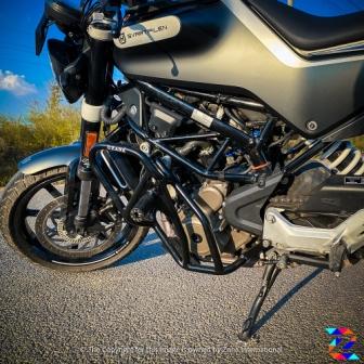 Crash Guard With Slider Husqvarna - ZANA ZI-8107- Riders Junction