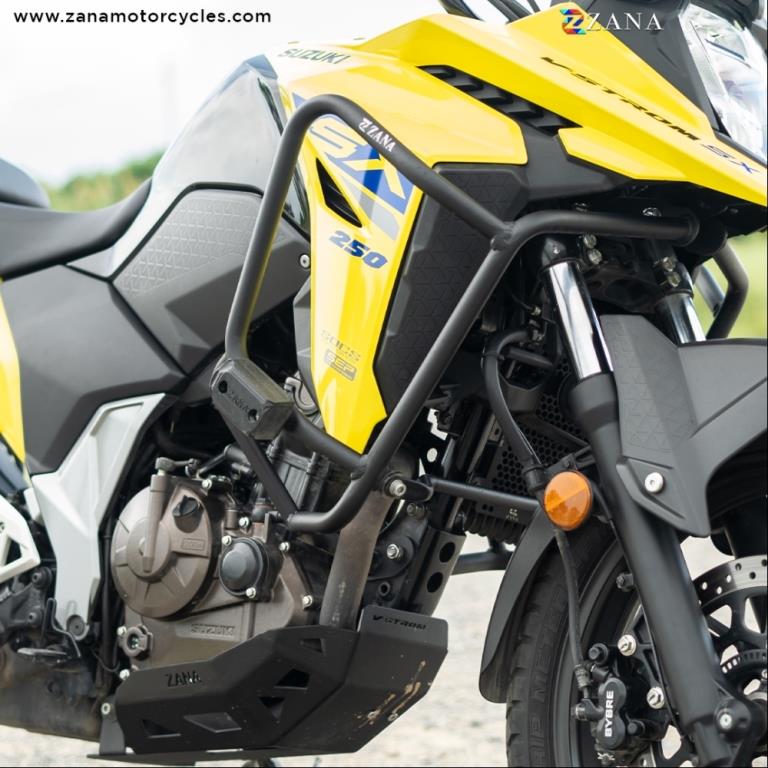 Crash Guard with Slider Puck Black for V-STROM 250 - ZANA, ZI-8224