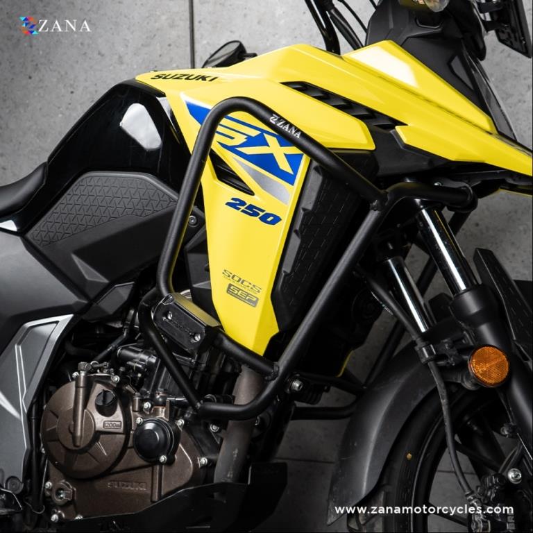 Crash Guard with Slider Puck Black for V-STROM 250 - ZANA, ZI-8224