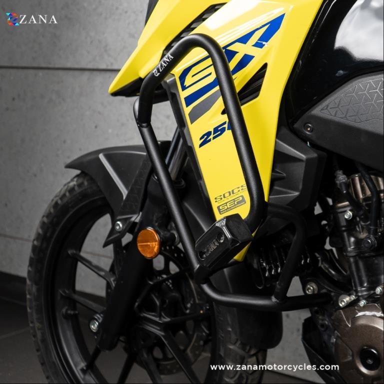 Crash Guard with Slider Puck Black for V-STROM 250 - ZANA, ZI-8224