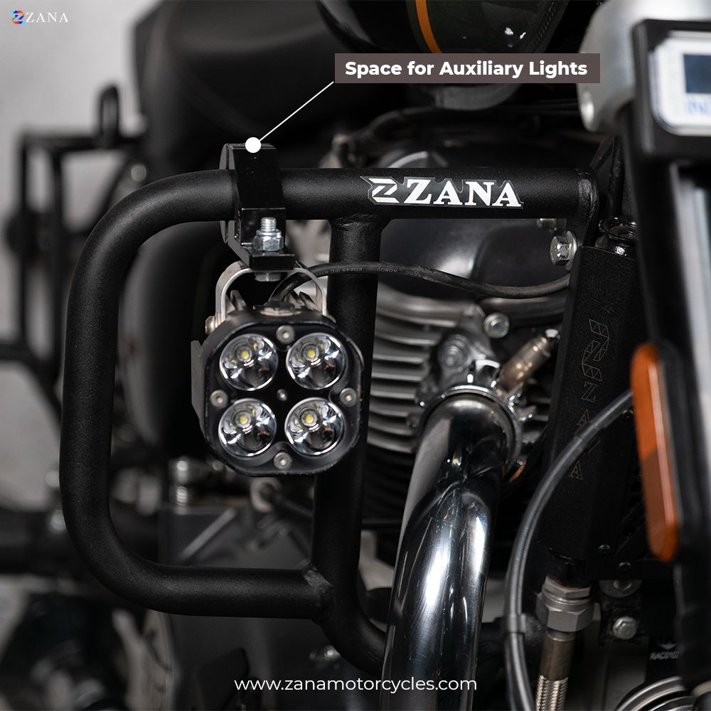 Crash Guard with Slider T-2 for Super Meteor 650 by ZANA-ZI-8327