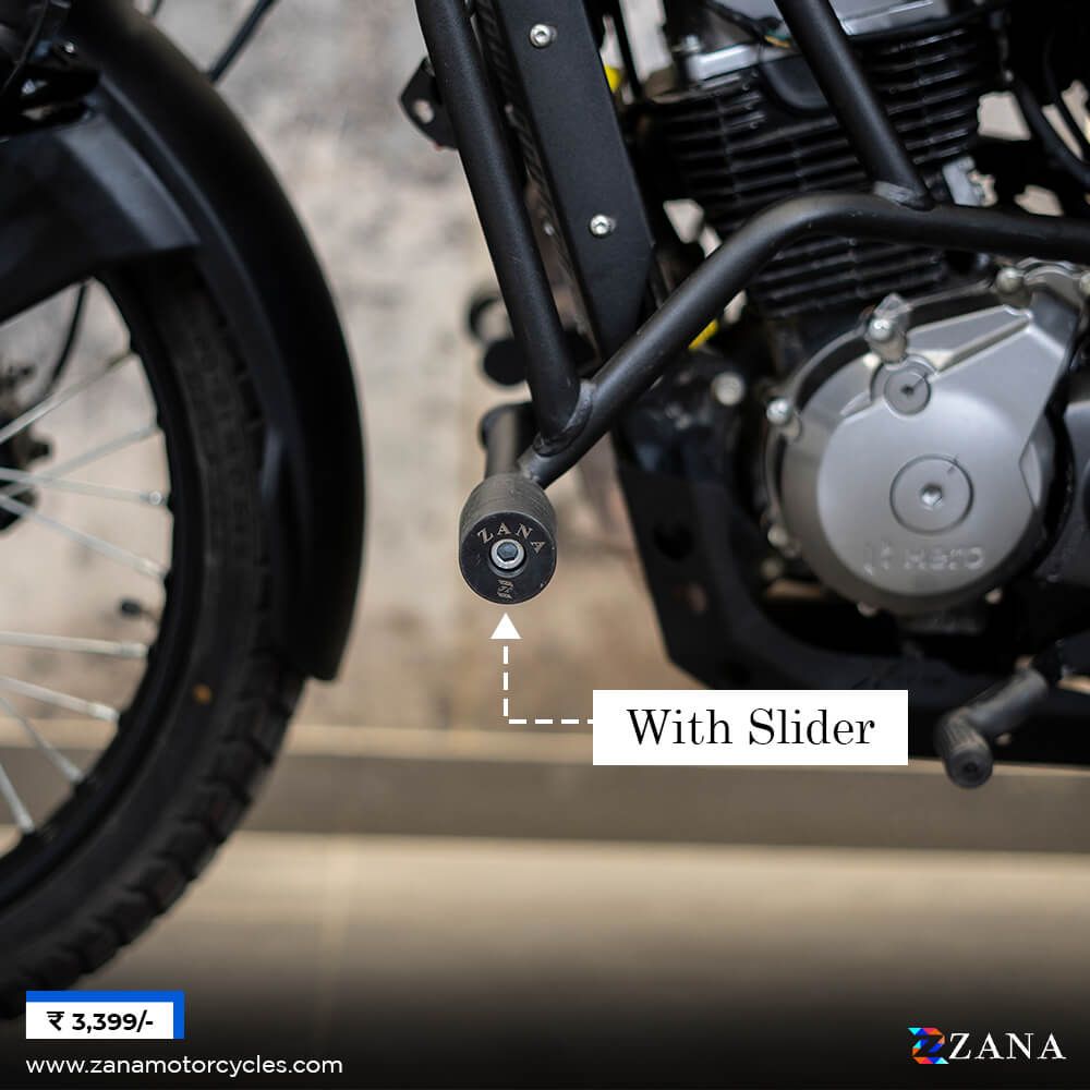 Crash Guard with Slider for Hero X-Pulse 200 by ZANA - ZI-8335