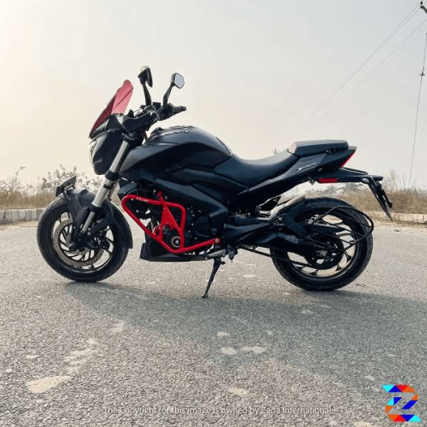 Crash Guard With Slider Red Dominar 400 (2019-2021) - ZANA - ZI-7092