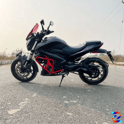 Crash Guard With Slider Red Dominar 400 (2019-2021) - ZANA - ZI-7092
