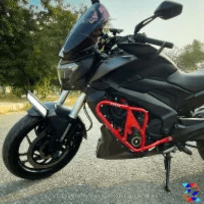 Crash Guard With Slider Red Dominar 400 (2019-2021) - ZANA - ZI-7092