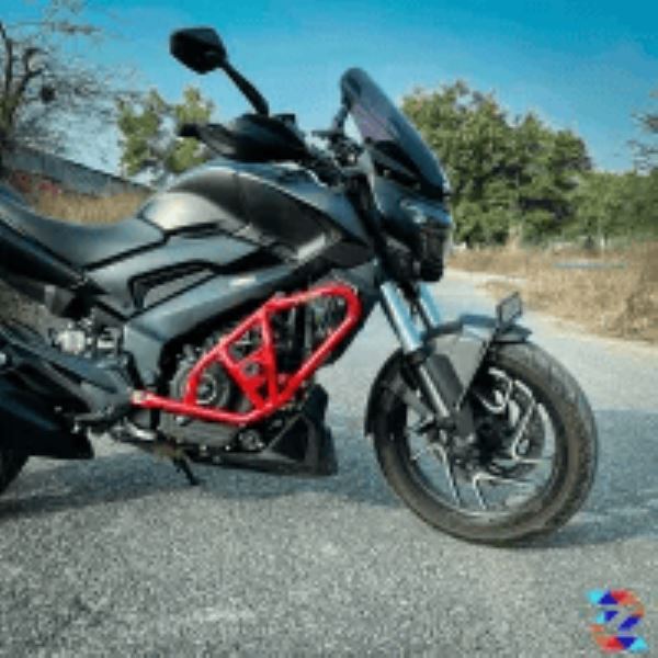 Crash Guard With Slider Red Dominar 400 (2019-2021) - ZANA - ZI-7092