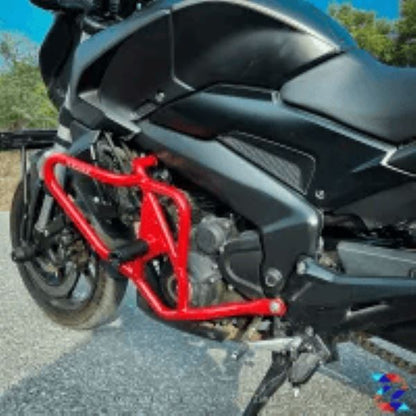Crash Guard With Slider Red Dominar 400 (2019-2021) - ZANA - ZI-7092