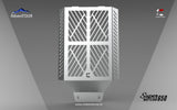 Criss-Cross Premium Aluminium Radiator Guard - Super Meteor 650 - Riders Junction