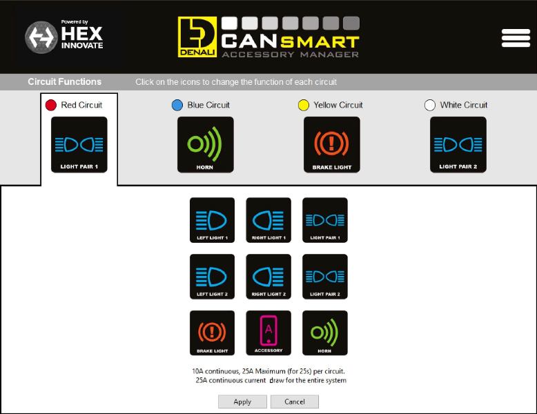 DENALI-Plug n Play Cansmart Controller for Harley Davidson Gen II (DNL.WHS.12300)