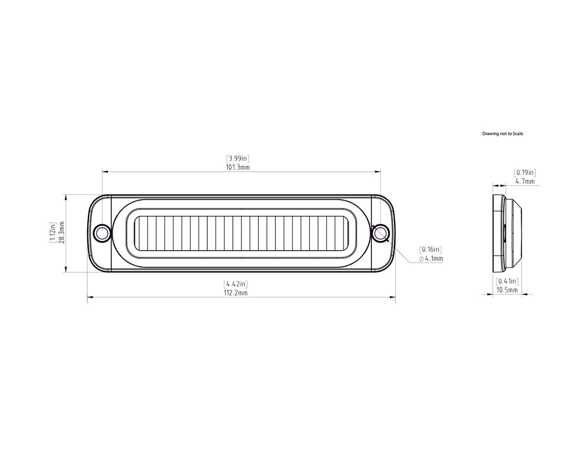 DENALI 2.0 B6 License Plate Dual Auxiliary LED Brake Light - DNL.B6.10100