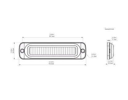DENALI 2.0 B6 License Plate Dual Auxiliary LED Brake Light - DNL.B6.10100