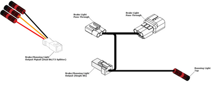 DENALI Brake Light Wiring Adapter for Ducati Desert X - DNL.WHS.24000
