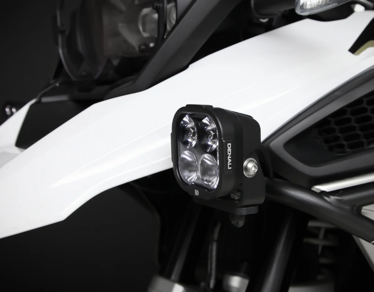 DENALI DL4 Auxiliary LED Lights - White - Lights Only - DNL.DL4.050.W