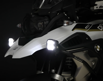 DENALI DL4 Auxiliary LED Lights - White - Lights Only - DNL.DL4.050.W