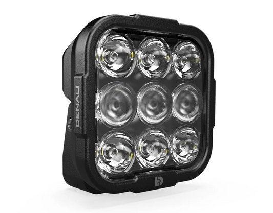 DENALI DL9 Auxiliary LED Lights - White - Lights Only - DNL.DL9.050.W
