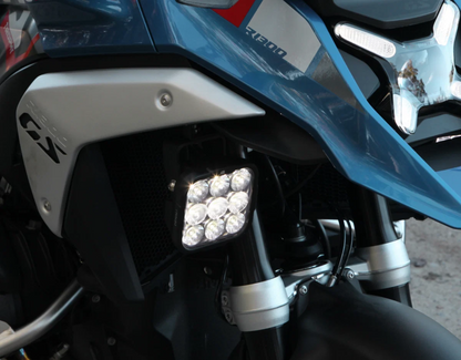 DENALI DL9 Auxiliary LED Lights - White - Lights Only - DNL.DL9.050.W