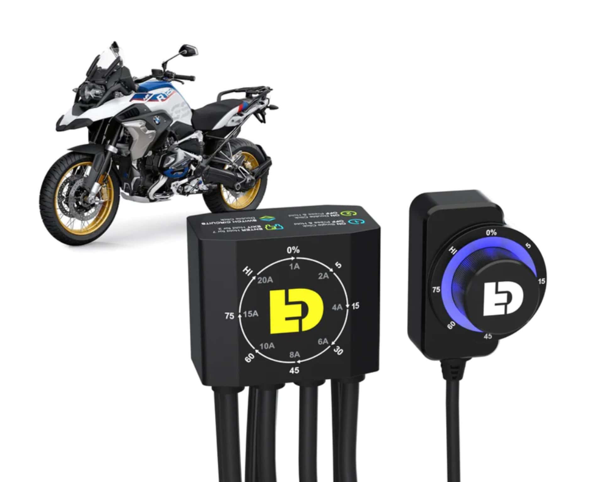 DENALI DialDim Lighting Controller for BMW R1250GS - DNL.WHS.25600