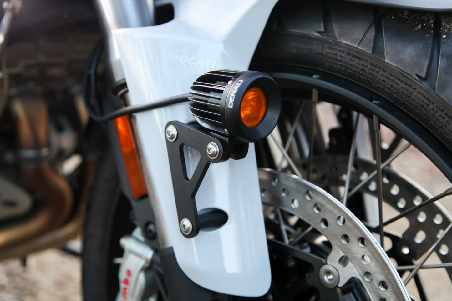 DENALI Lower Driving Light Mount for Ducati DesertX - LAH.22.10301