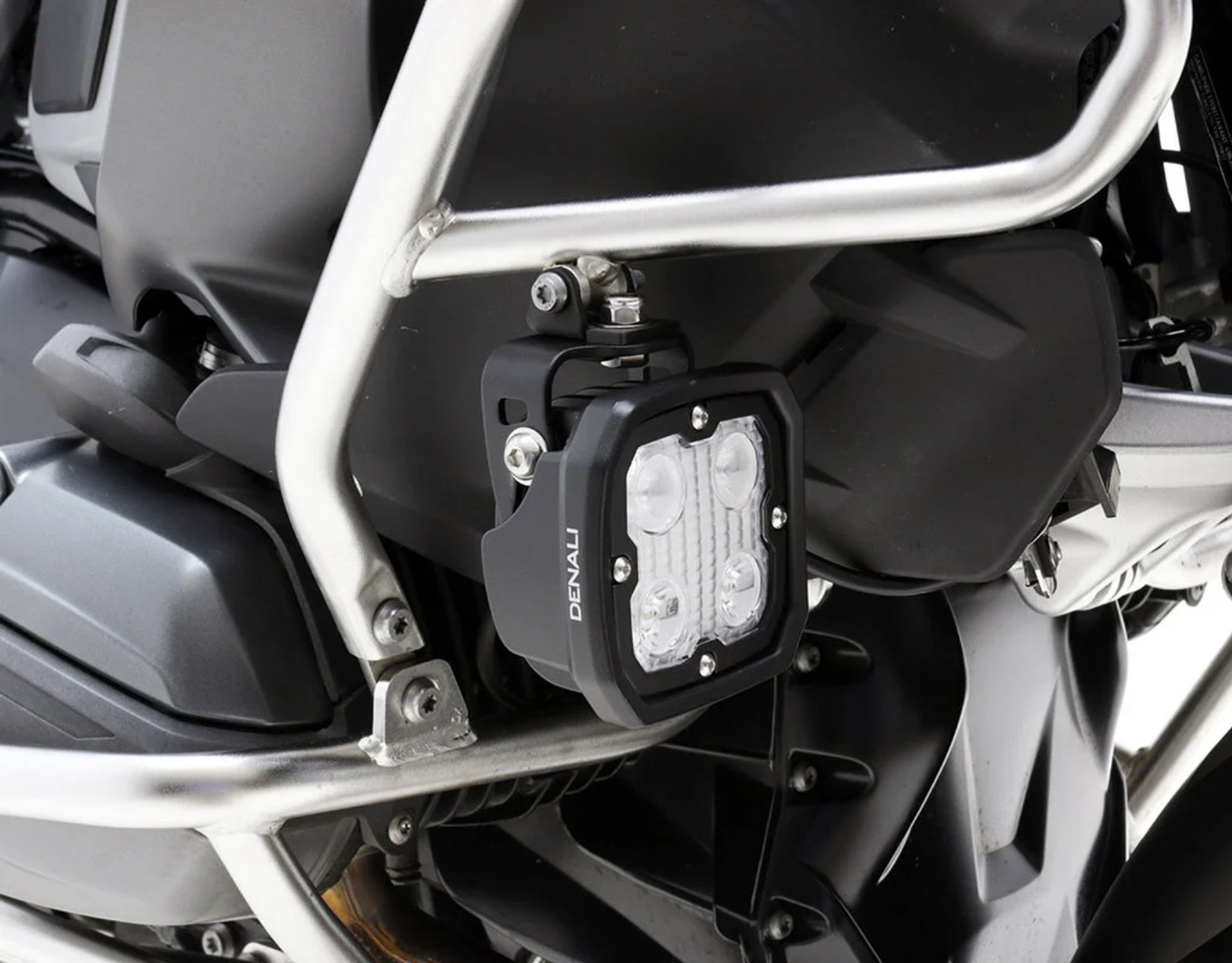 DENALI OEM Crashbar Light Mounting Adapter for Select BMW Motorcycles - LAH.07.10900