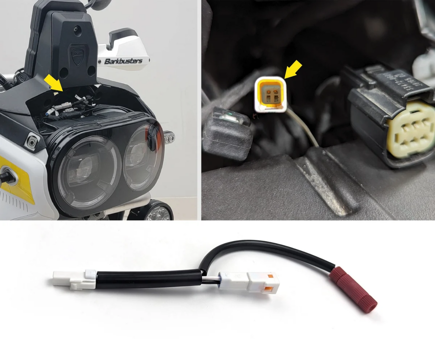 DENALI Switched Power Wiring Adapter for Ducati DesertX - DNL.WHS.24200