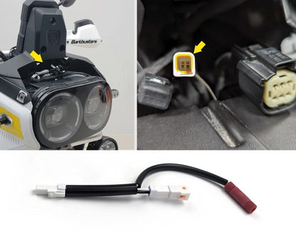 DENALI Switched Power Wiring Adapter for Ducati DesertX - DNL.WHS.24200