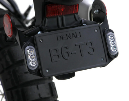 DENALI T3-S Switchback LED Pods - Rear - Indicator/Brake - DNL.T3S.10300