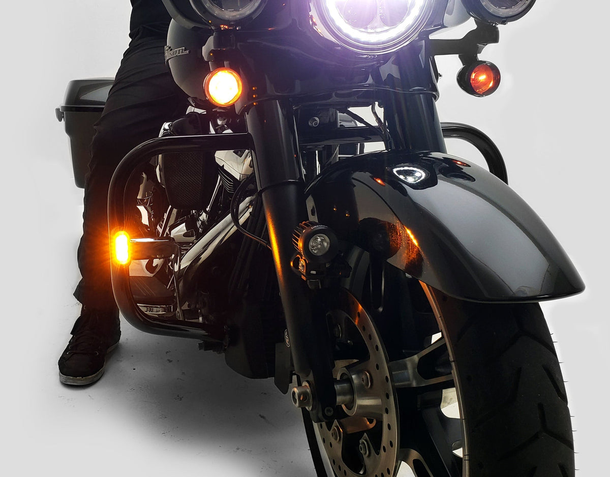 DENALI T3 Switchback LED Pods - Front - Indicator/DRL - DNL.T3.10200