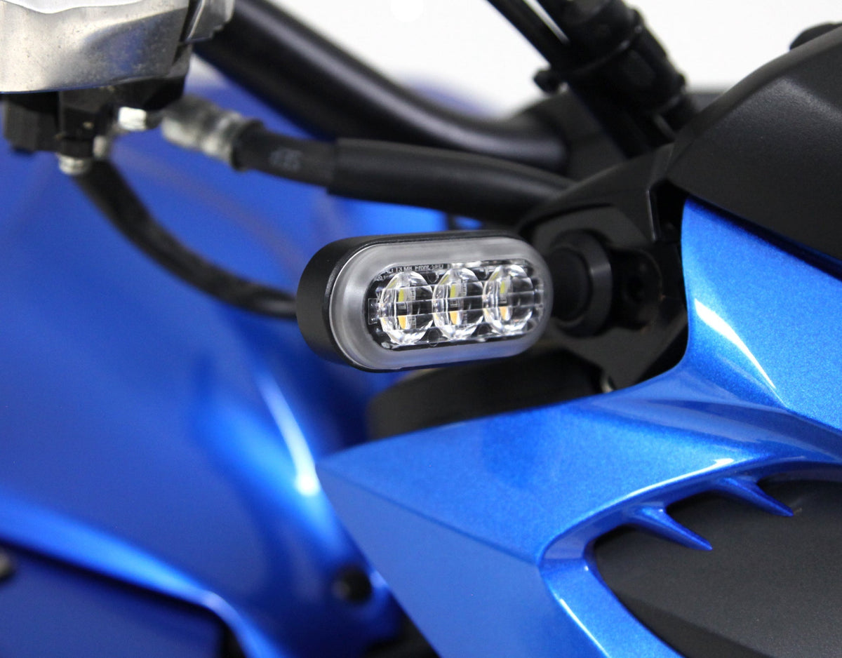 DENALI T3 Switchback LED Pods - Front - Indicator/DRL - M8 Mount - DNL.T3.10000