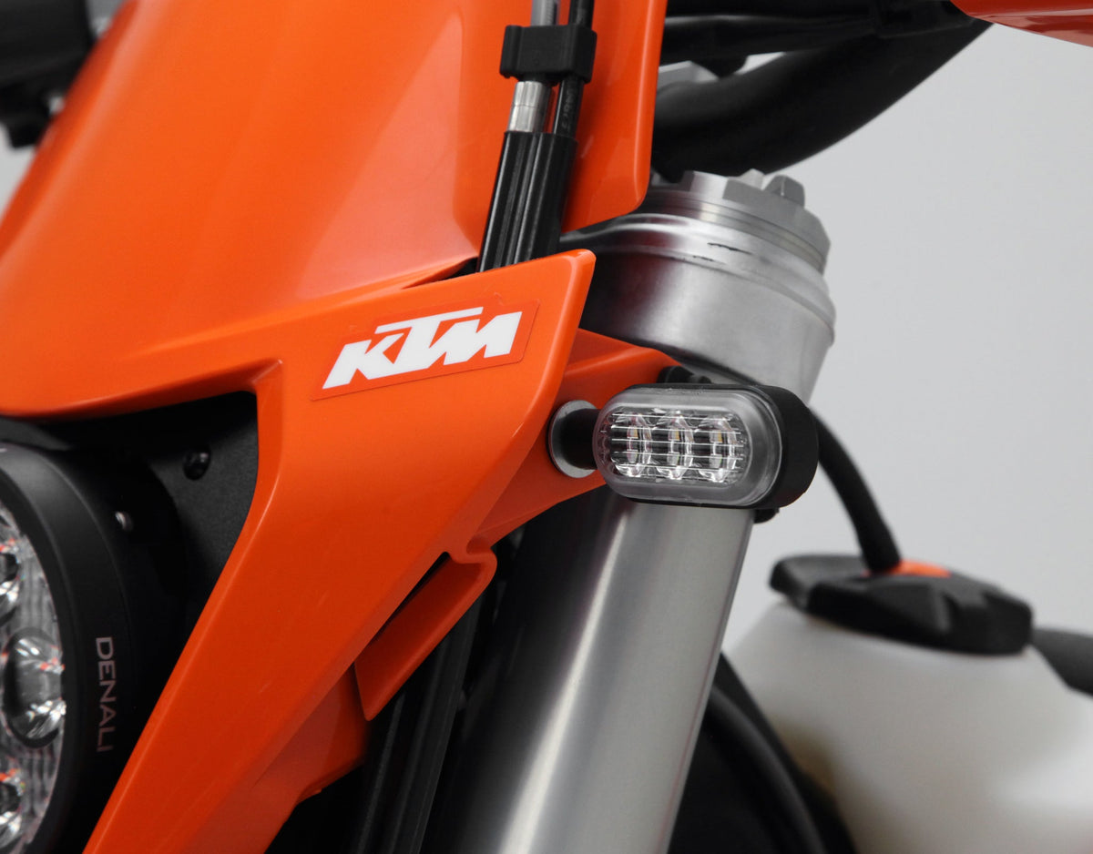 DENALI T3 Switchback LED Pods - Front - Indicator/DRL - M8 Mount - DNL.T3.10000