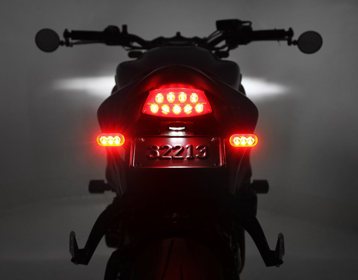 DENALI T3 Switchback LED Pods - Rear - Indicator/Brake - M8 Mount - DNL.T3.10100