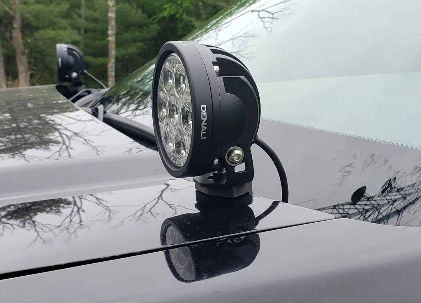 DENALI Universal A-Pillar Light Mount - For 4 Wheelers - LAH.00.11400