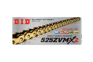 DID Chain 525 Pitch X 114 Links (Zvmx2) - 525ZVMX2-114ZB