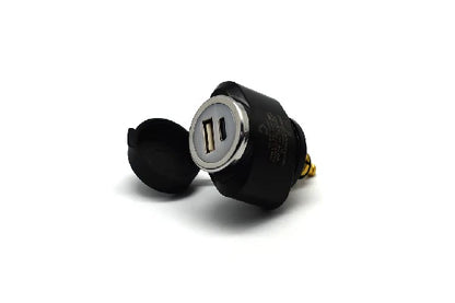 DIN (HELLA) to 36W PD USB-C + QC 3.0 (MINI) - Cliff Top